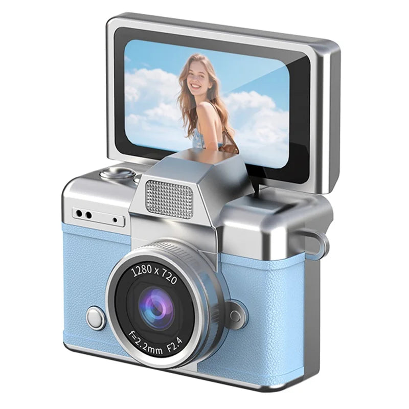 Mini Digital Camera - 16X Powerful Zoom Compact Vlogging HD Camera