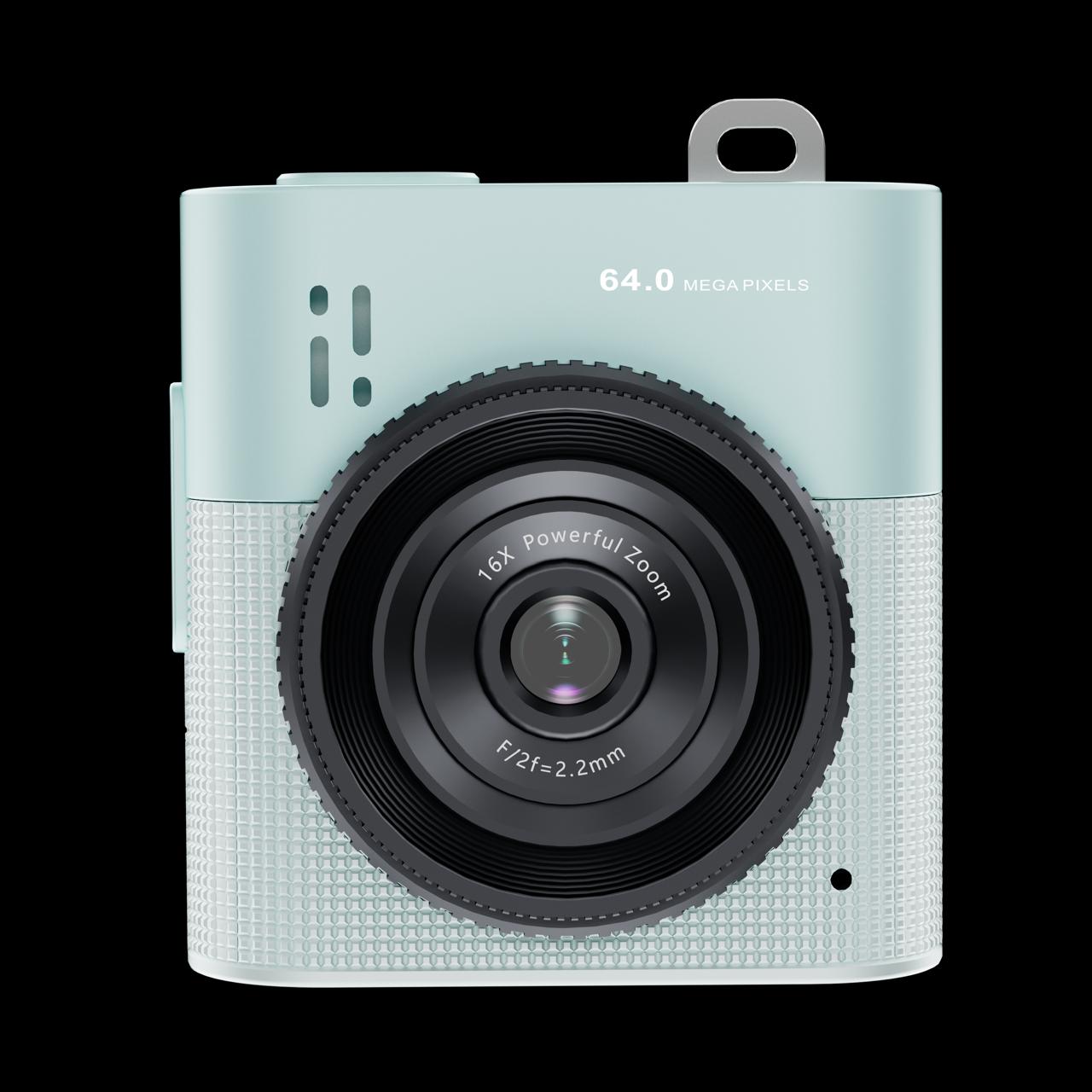 Mini Digital Camera - Portable HD Video 64MP Recorder