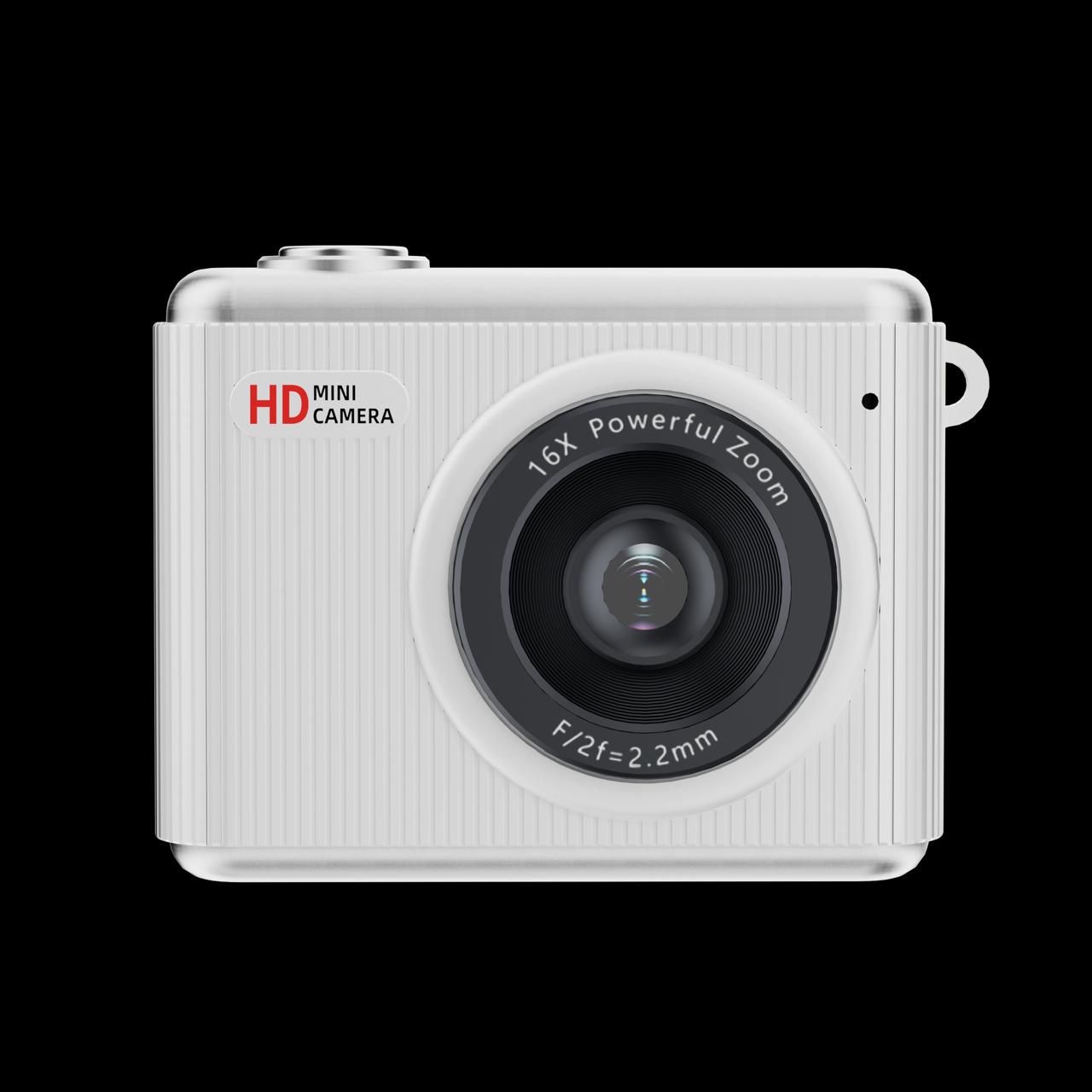 Mini Digital Camera with 16X Powerful Zoom - Portable HD vintage Style