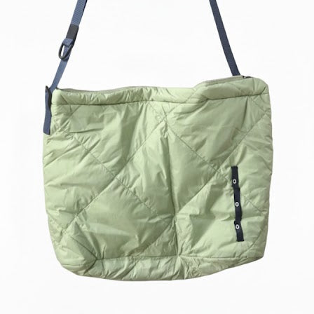 Quilted Fabric Sling Handbag for Women (Lightweight Shoulder Bag)
