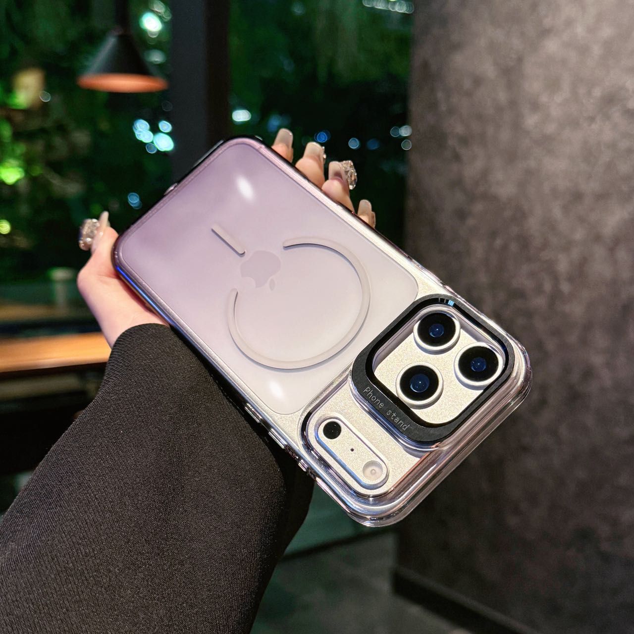 iPhone 17 Pro,17pro max Gradient Mag Safe  with stand Case