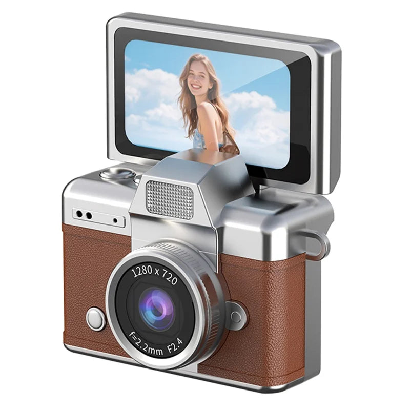 Mini Digital Camera - 16X Powerful Zoom Compact Vlogging HD  Camera