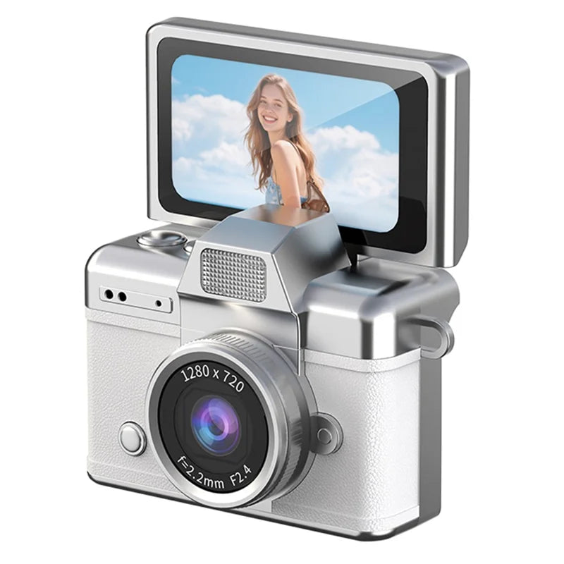 Mini Digital Camera - 16X Powerful Zoom Compact Vlogging HD  Camera