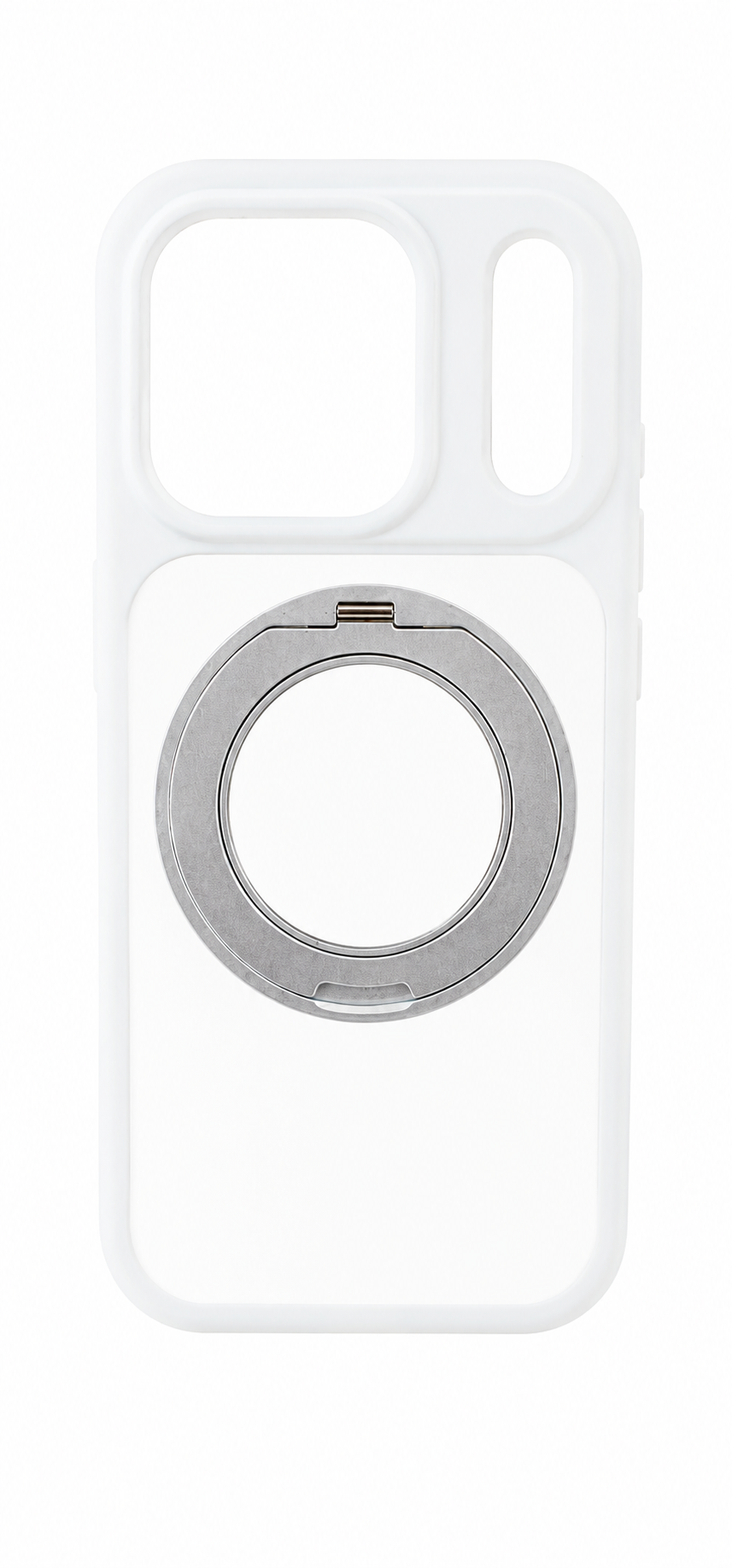 I Phone 17 Pro Mag Safe with Metal stand Holder mobile back cover