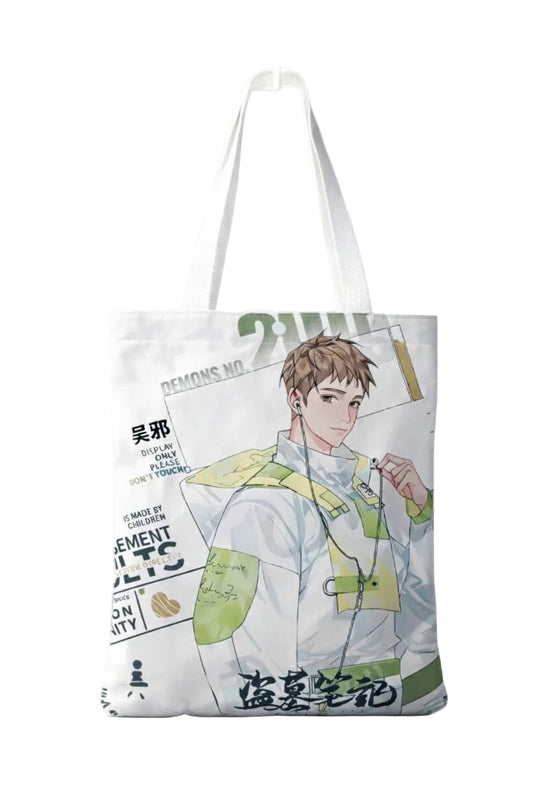 Anime Printed Daily Tote Bag