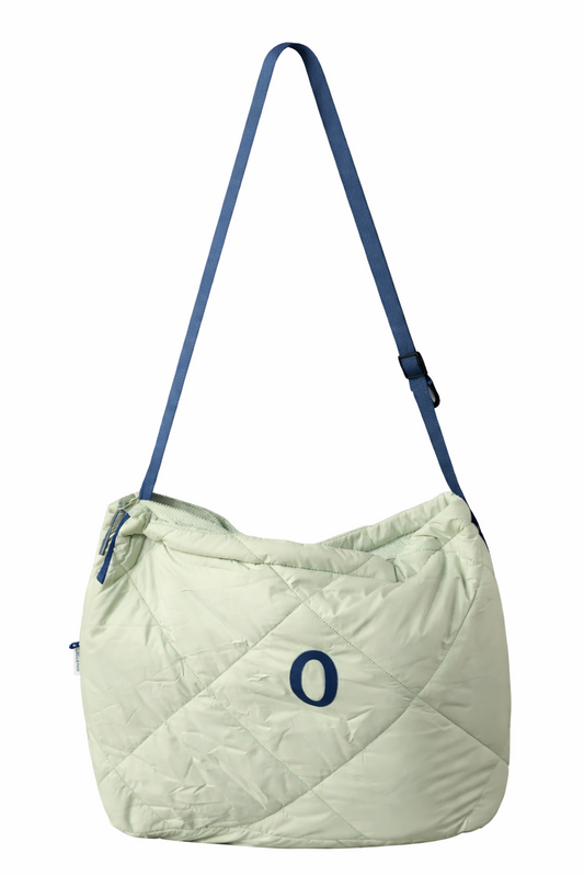 Quilted Fabric Sling Handbag for Women (Lightweight Shoulder Bag)