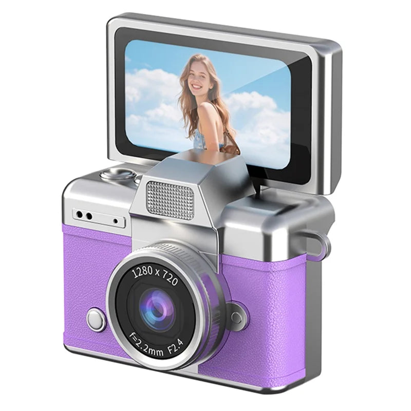 Mini Digital Camera - 16X Powerful Zoom Compact Vlogging HD  Camera