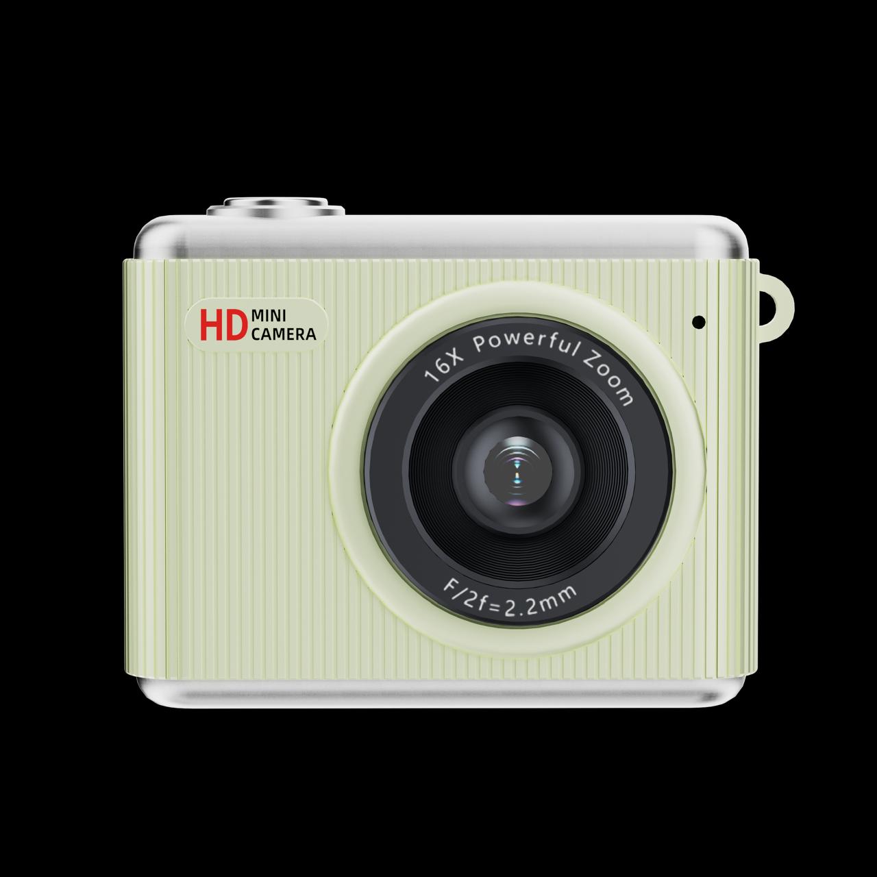 Mini Digital Camera with 16X Powerful Zoom - Portable HD vintage Style