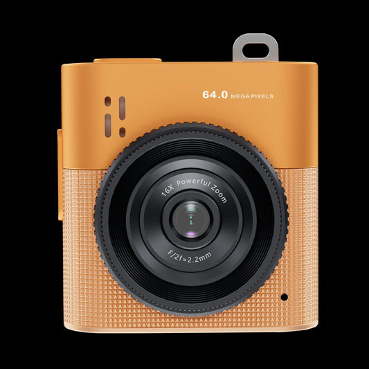 Mini Digital Camera - Portable HD Video 64MP Recorder