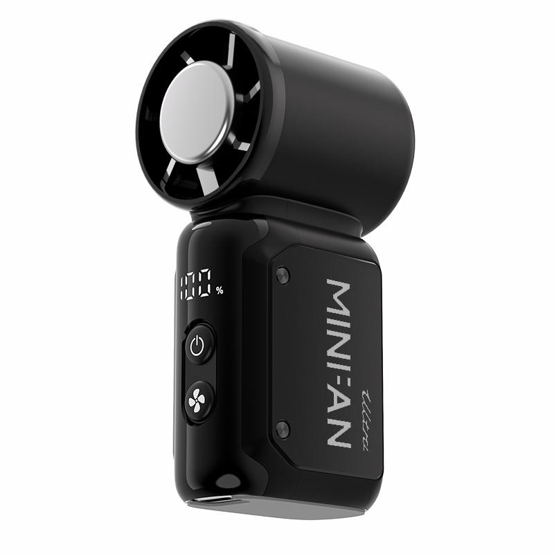 Mini Fan Portable Rechargeable with Digital Display