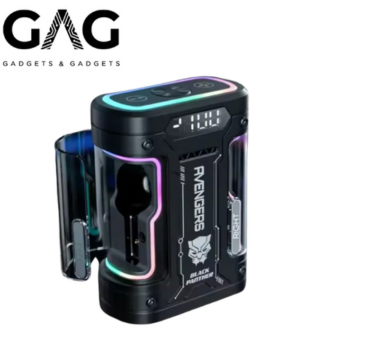 Marvel Avengers Black Panther TWS Earbuds – Wireless Bluetooth Earphones