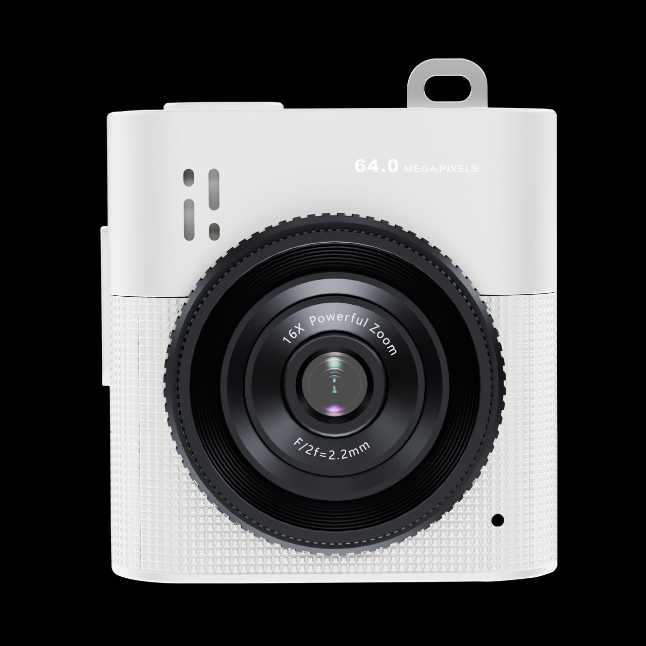 Mini Digital Camera - Portable HD Video 64MP Recorder