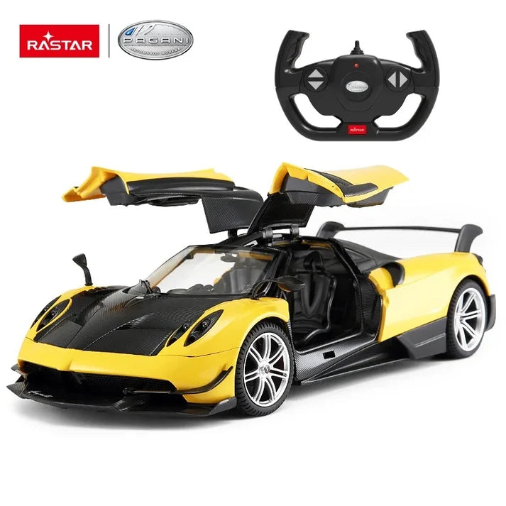 Rastar Remote Control Sports Car Toy with Steering Wheel Remote RC Car for Kids