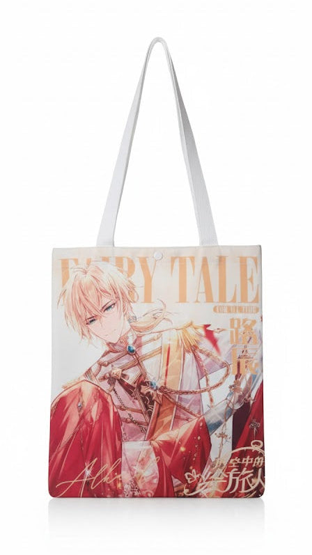 Aesthetic Anime Character Tote Bag