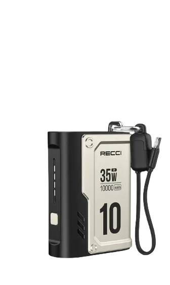 RECCI Fast Charging Power Bank PD 35W