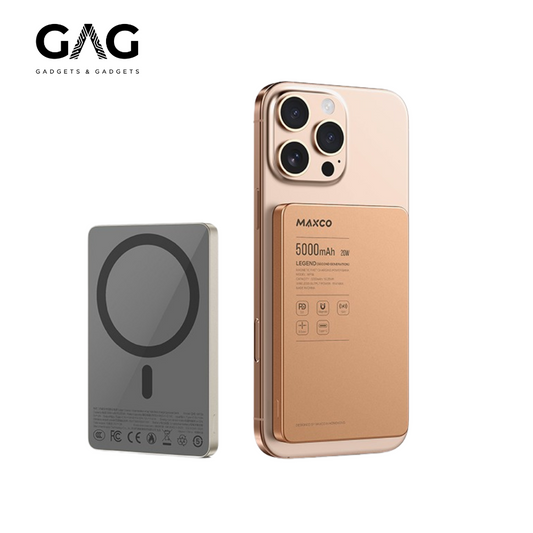 MAXCO  Magnetic Wireless Power Bank MP38 Legend 2  5000mAh