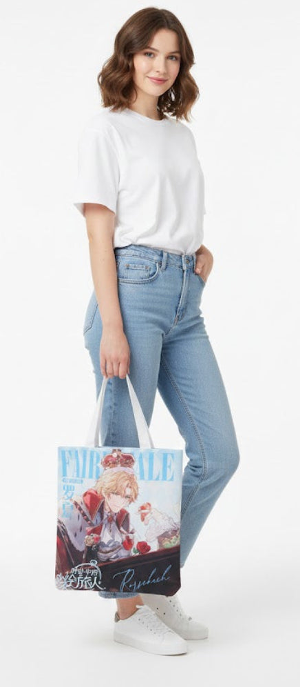 Aesthetic Anime Character Tote Bag